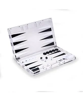 Bey-Berk Acrylic 14" Backgammon Set