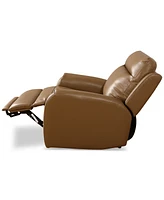 Closeout! Sheeler Faux Leather Manual Glider Recliner Chair