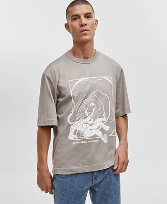 Mode of One Men's Relaxed-Fit Graphic T-Shirt, Created for Macy's