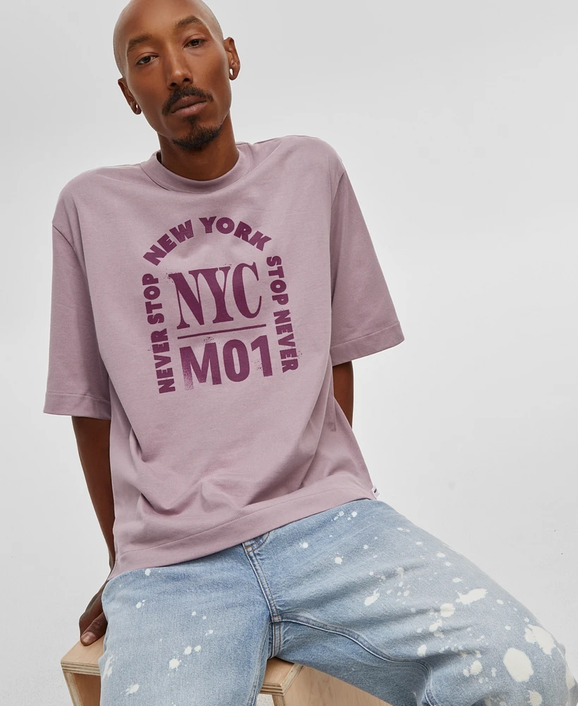 Mode of One Men's Relaxed-Fit Graphic T-Shirt, Created for Macy's