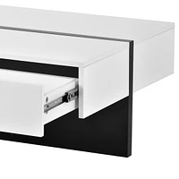 Contemporary Rectangle Design Living Room Furniture, Modern High Gloss Surface Cocktail Table