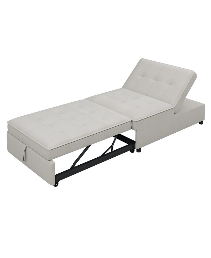 Streamdale Furniture Multi-function Sofa Bed with Storage & Usb