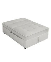 Streamdale Furniture Multi-function Sofa Bed with Storage & Usb