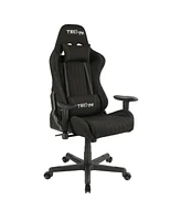 Simplie Fun Fabric Ergonomic High Back Racer Style Pc Gaming Chair