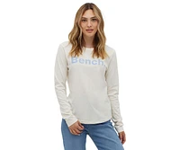 Bench Dna Women's Jewelle Long Sleeve Logo T-Shirt