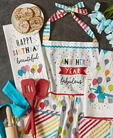 Design Imports Happy Birthday Confetti Collection, Dishtowel Set