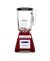 Blendtec Total Classic Original Blender and 90 oz WildSide+ Jar - Kitchen Blender Bundle - Red