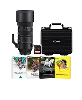 Sigma Af 70-200mm F/2.8 Dg Dn Os (Sports) for Sony E-Mount Hard Case Travel Bundle