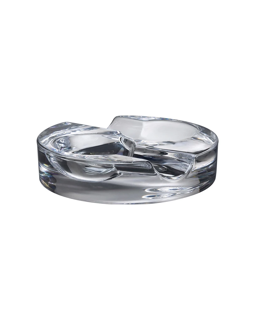 Nude Glass Altruist Ashtray with Hemingway Tumblers, Set of 3