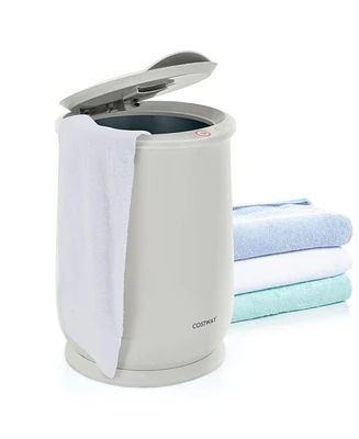 Costway 21L Bathroom Towel Warmer Bucket Spa Towel Heater Auto Shut Off