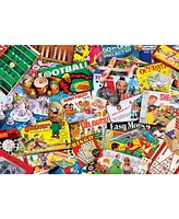 Masterpieces Flashbacks - Family Game Night 1000 Piece Jigsaw Puzzle