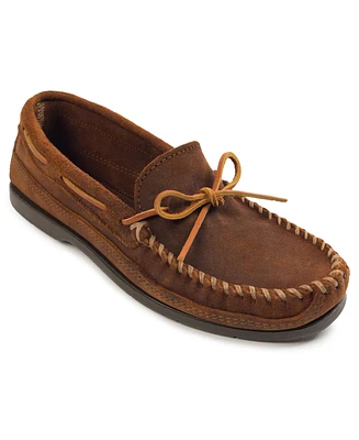 Minnetonka Men's Essential Hardsole Moccasin Shoes