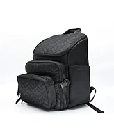 Trend Lab Backpack with Removable Cross Body Diaper Bag - Black