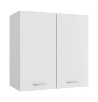 vidaXL Hanging Cabinet White 23.6"x12.2"x23.6" Engineered Wood