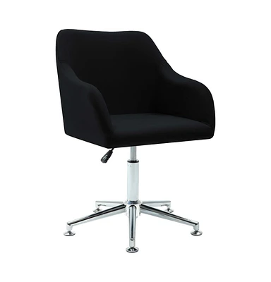 vidaXL Swivel Office Chair Fabric