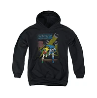 Batman Boys Youth Dynamic Duo Pull Over Hoodie / Hooded Sweatshirt