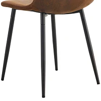 Circular Dining Table Set with 4 Chairs