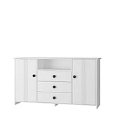 Simplie Fun Modern Sideboard Buffet Cabinet with Storage