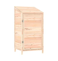 vidaXL Garden Shed 21.7"x20.5"x44.1" Solid Wood Fir