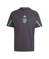 Adidas Men's Black Austin Fc 2024 Travel Raglan T-Shirt