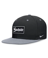 Nike Men's Black/Gray Chicago White Sox City Connect True Fitted Hat