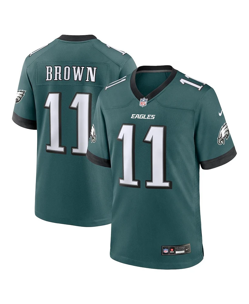 Nike Men's A.j. Midnight Philadelphia Eagles Team Game Jersey