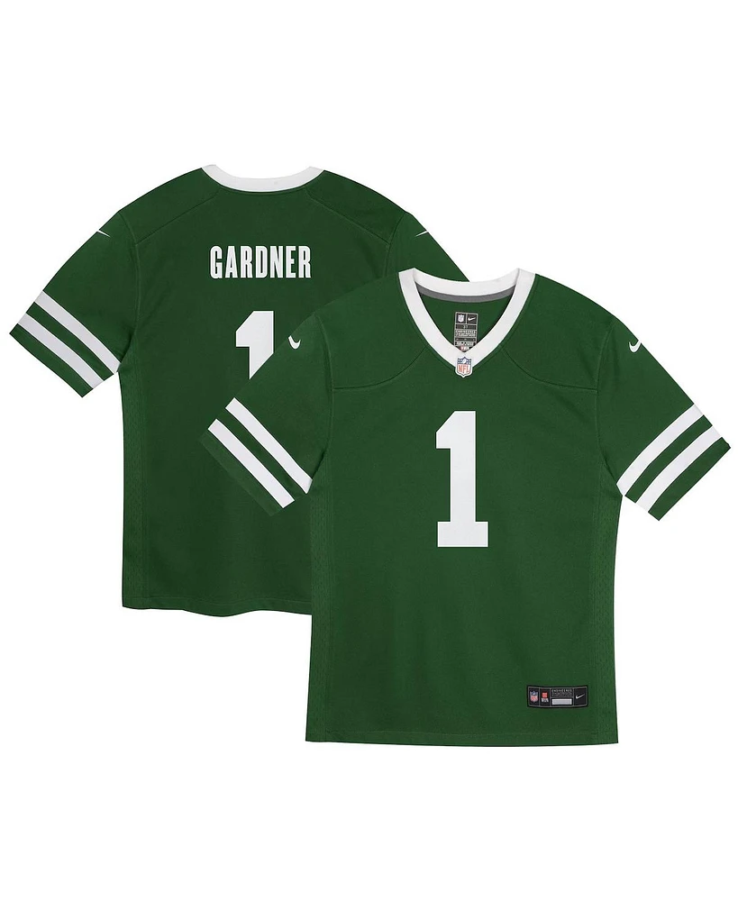 Nike Preschool Ahmad Sauce Gardner Legacy Green New York Jets Game Jersey