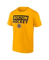 Fanatics Men's Boston Bruins Serve T-Shirt Combo Pack