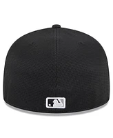 New Era Men's Black Chicago White Sox 2024 Batting Practice 59FIFTY Fitted Hat