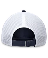 Nike Men's Navy Tampa Bay Rays Evergreen Wordmark Trucker Adjustable Hat