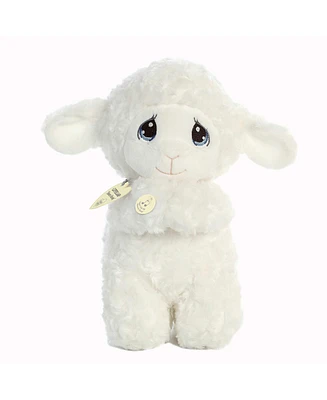 Aurora Medium English Luffie Praying Lamb Precious Moments Inspirational Plush Toy White 10"