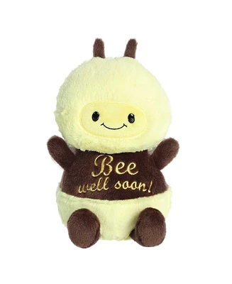 Aurora Small Bee Well Soon Just Sayin' Witty Plush Toy Yellow 8"