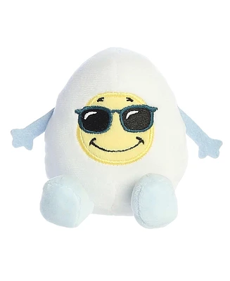 Aurora Mini Sunny Egg Eggspressions Punny Plush Toy White 3"