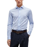 Boss by Hugo Men's Spread Collar Slim-Fit Dress Shirt