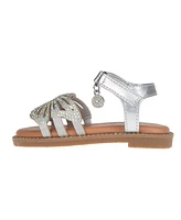 Vince Camuto Toddler Girl's Sandal with Heat-Seal Rhinestones Vc Charm Polyurethane Sandals