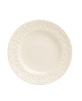 Belleek Pottery Fields of Shamrocks 8" Side Plates, Set of 2