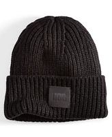 Ugg Women's Chunky Rib-Knit Logo-Patch Beanie