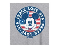 Hybrid Apparel Trendy Juniors Mickey Mouse Graphic Oversized Tee