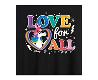 Hybrid Apparel Trendy Juniors Inside Out Pride Graphic Oversized Tee