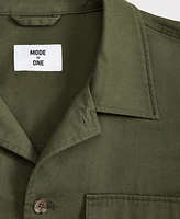 Mode of One Men's Relaxed-Fit Utility Shirt Jacket, Created for Macy's