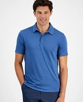 Alfani Men's AlfaTech Stretch Solid Polo Shirt, Created for Macy's