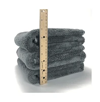 Arkwright Home Towelzilla Car Washing Towel (3 Pack), 18x30, Ultra-Thick and Absorbent 800 Gsm