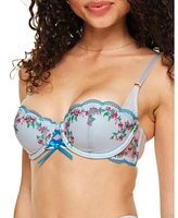 Adore Me Women's Sophy Push Up Balconette Bra