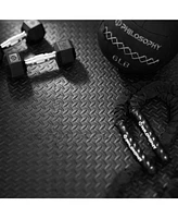 Philosophy Gym Pack of 36 Exercise Flooring Mats - 12 x 12 Inch Foam Rubber Interlocking Puzzle Floor Tiles