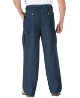 KingSize Men's Big & Tall Knockarounds Full-Elastic Waist Cargo Pants