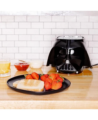 Uncanny Brands Star Wars Darth Vader Halo Toaster - Lights-Up and Makes Lightsaber Sounds