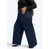 See Rose Go Women's Wide Leg Pant with Pintuck