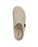 Earth Women's Ezra Round Toe Casual Slip-on Clogs