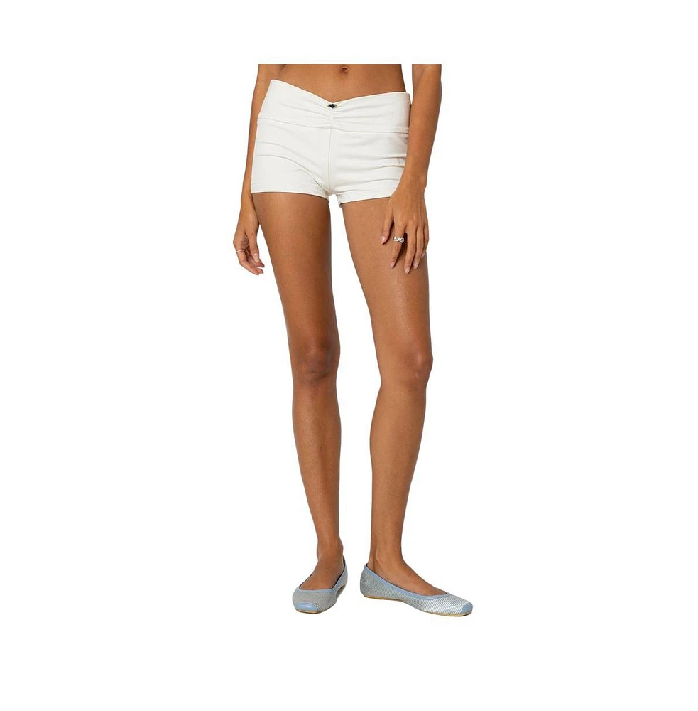 Edikted Women's Cassi Cinched Shorts