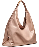 Donna Karan Bellmore Extra Large Hobo With Bezel Strap